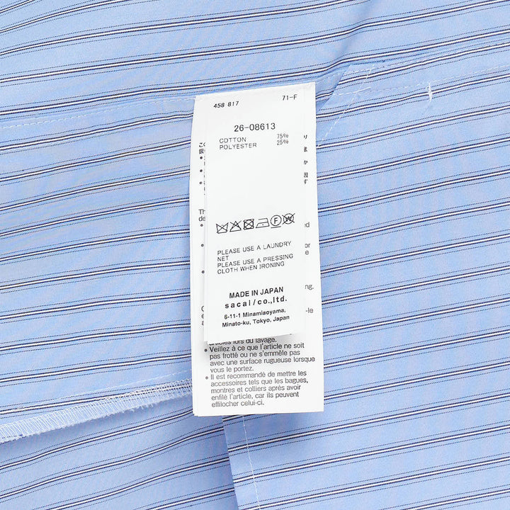 Poplin Bow Shirt Dress