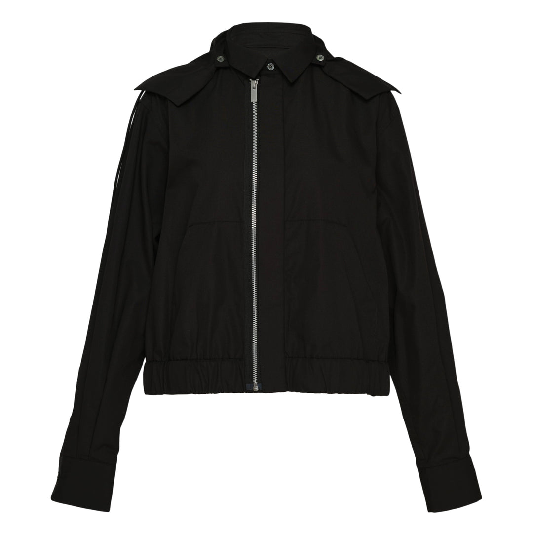 Poplin Zip-Up Jacket