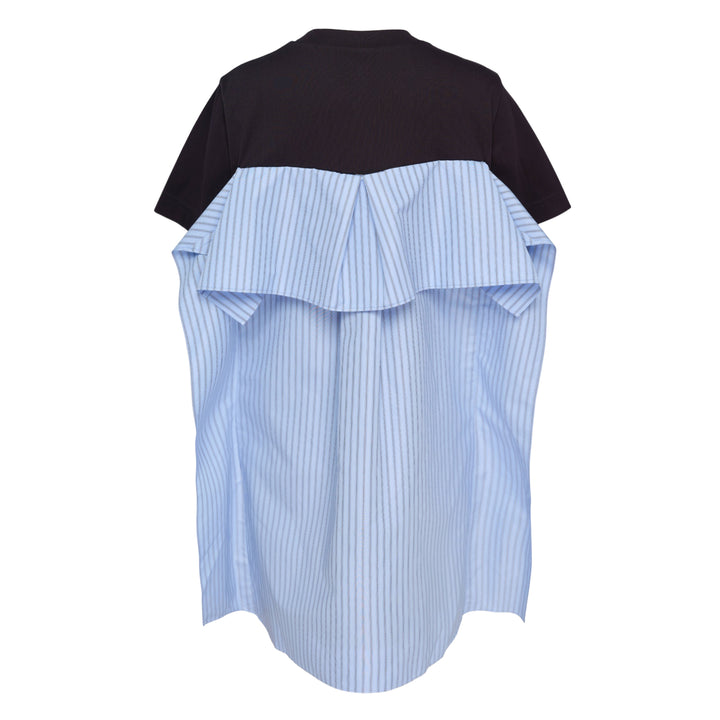 Poplin Cotton Jersey Dress
