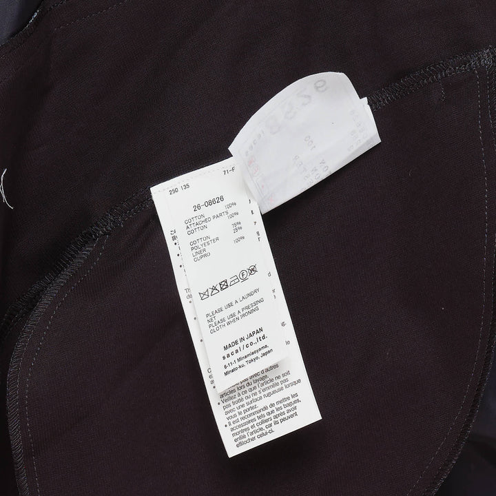 Poplin Cotton Jersey Dress