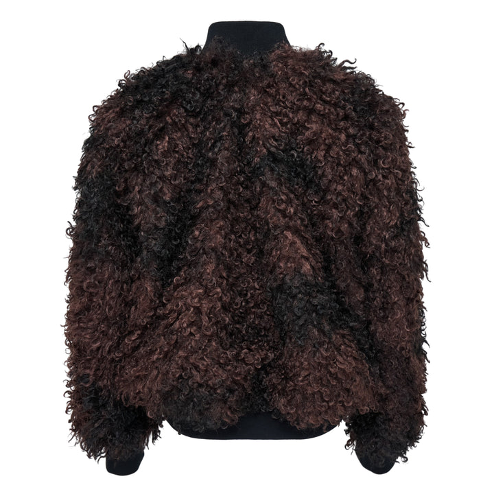 Curly Faux Fur Blouson