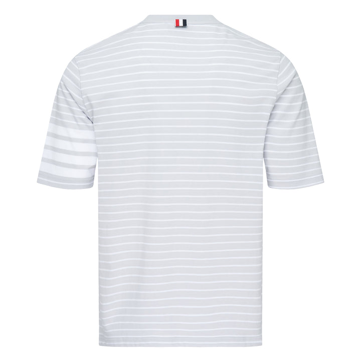 Short Sleeve Stripe Pocket Tee