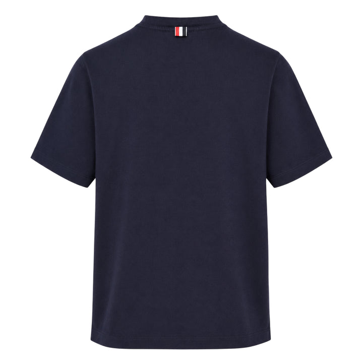 Oversized Colorblock Pocket Tee