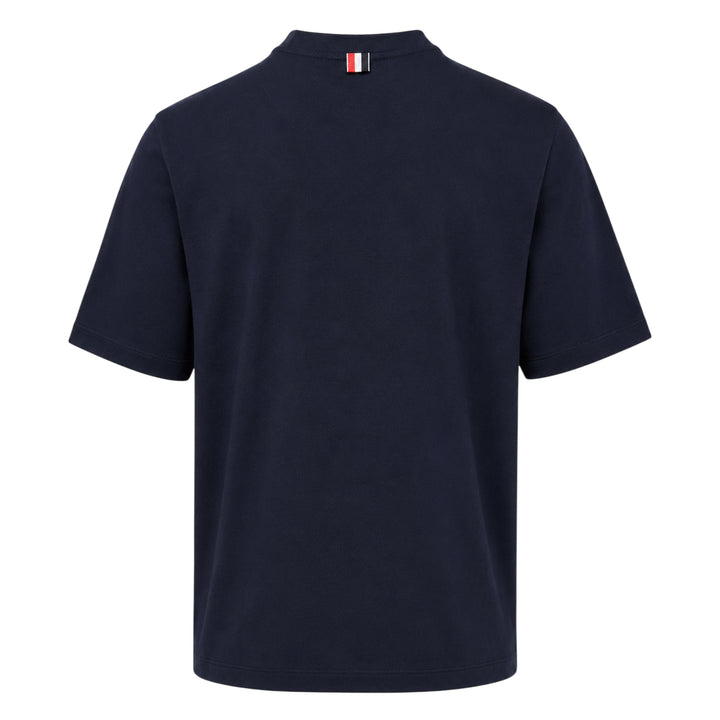Oversized Colorblock Pocket Tee