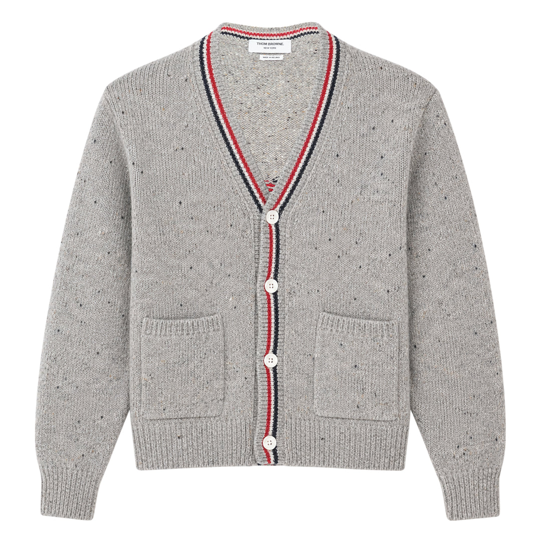 Donegal Wool V-Neck Cardigan