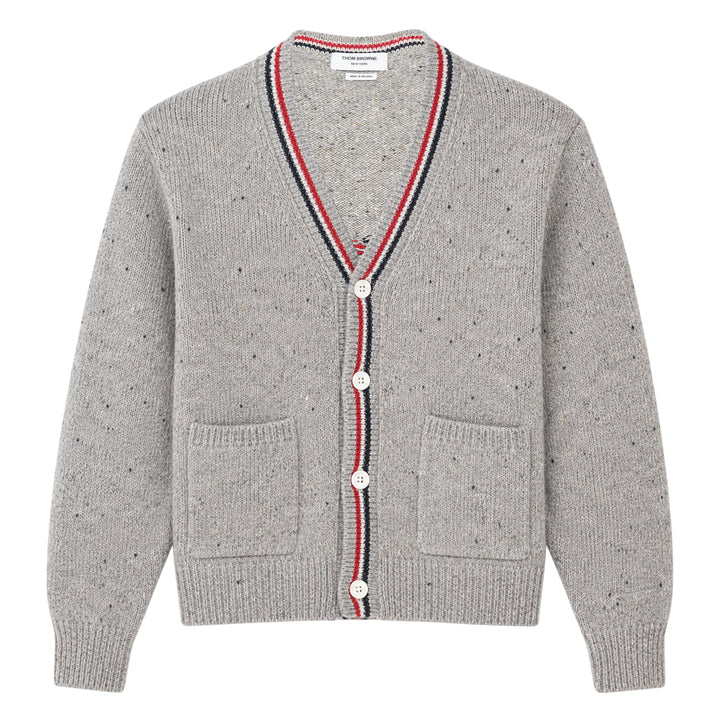 Donegal Wool V-Neck Cardigan