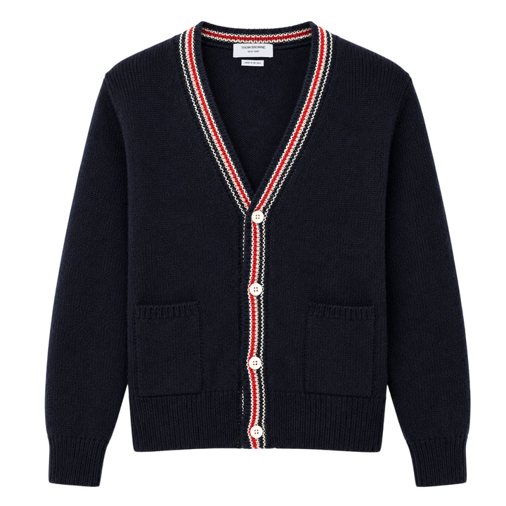 Donegal Wool V-Neck Cardigan