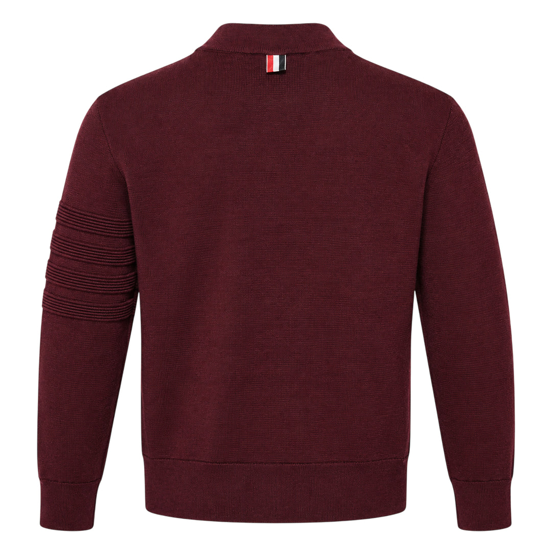Milano Stitch Zip Up Bomber