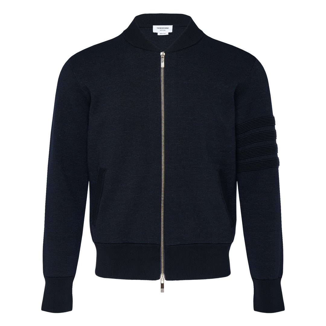 Milano Stitch Zip Up Bomber
