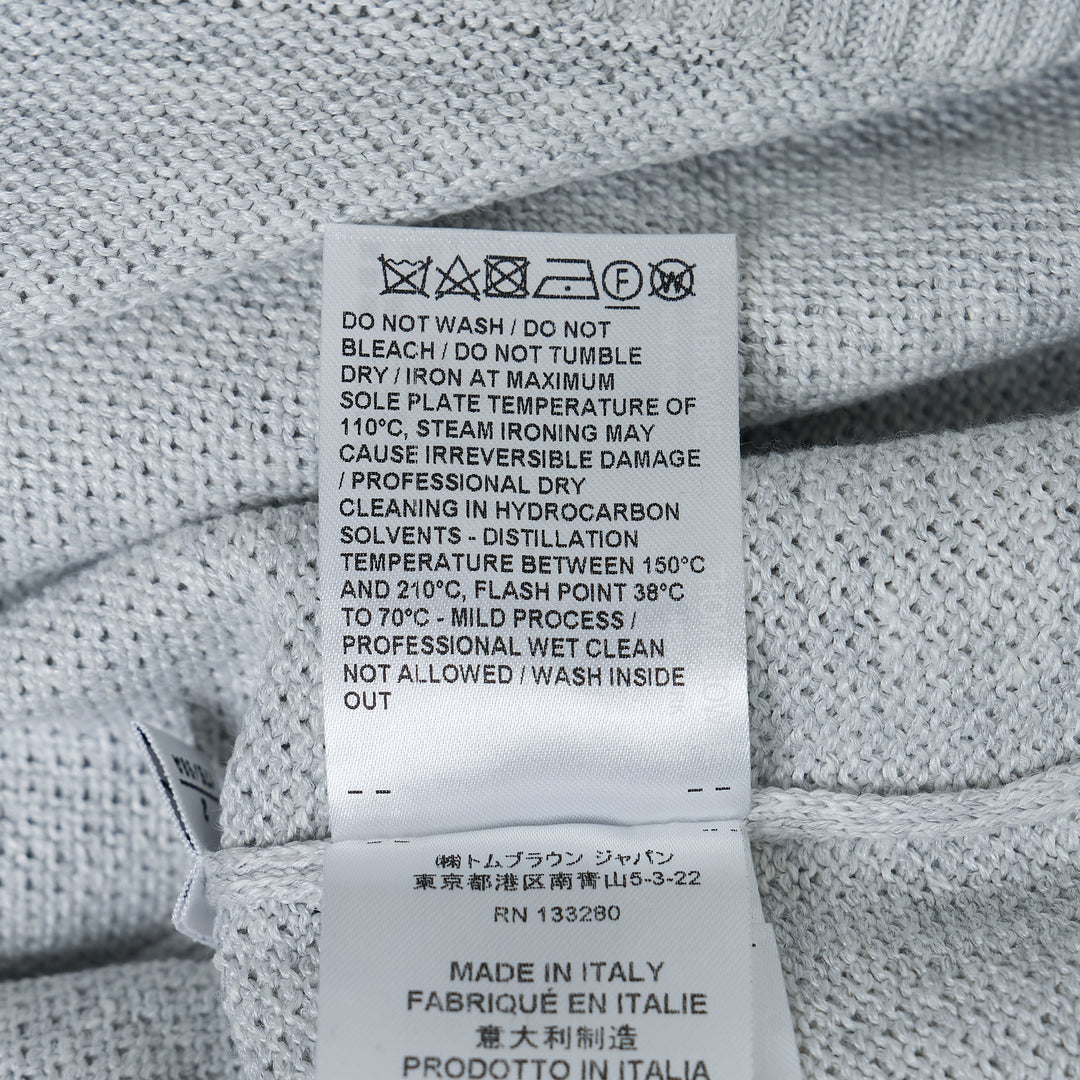 Cross Over Tuck Stitch Relaxed Polo