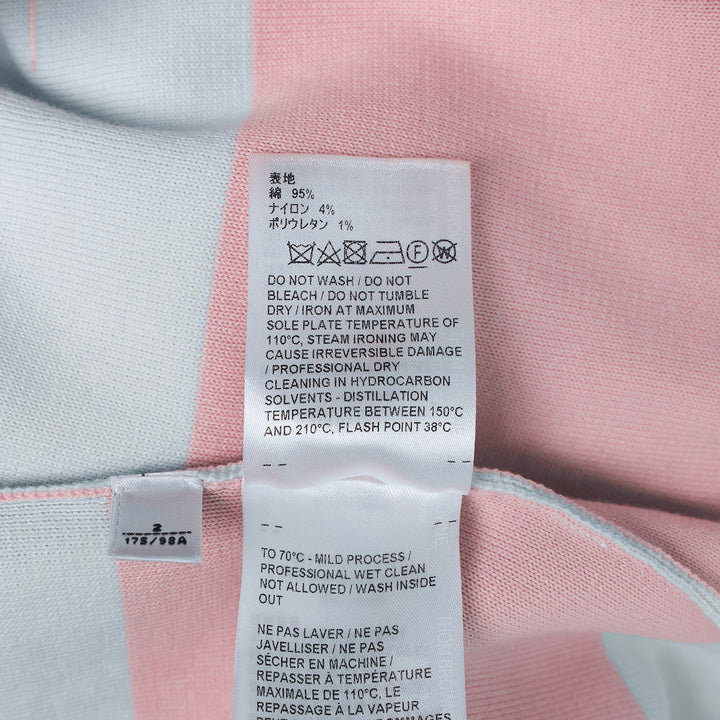 Rugby Stripe Zip Hoodie