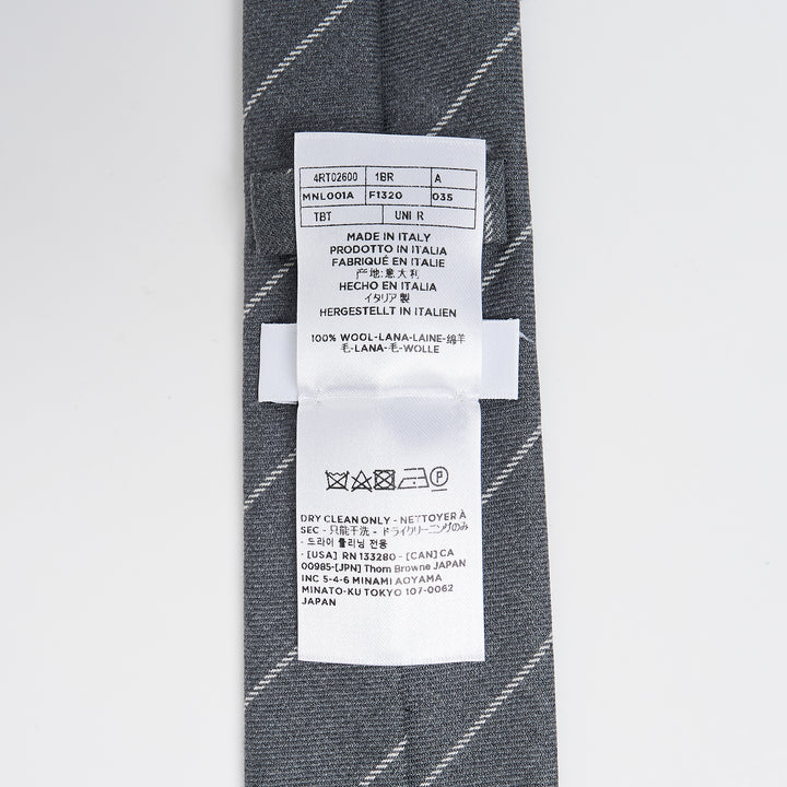 Classic Pinstripe Wool Tie