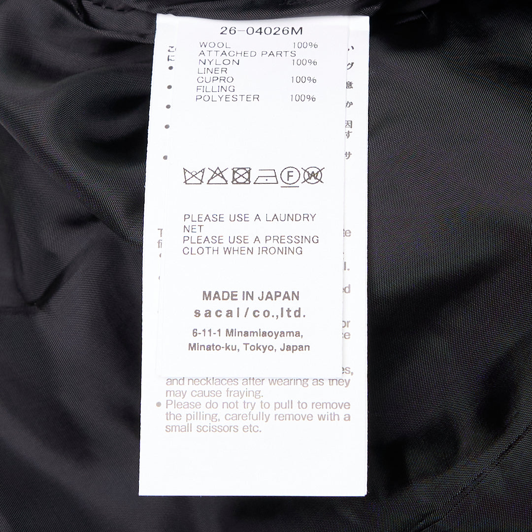 Suiting Nylon Twill Hooded Jacket