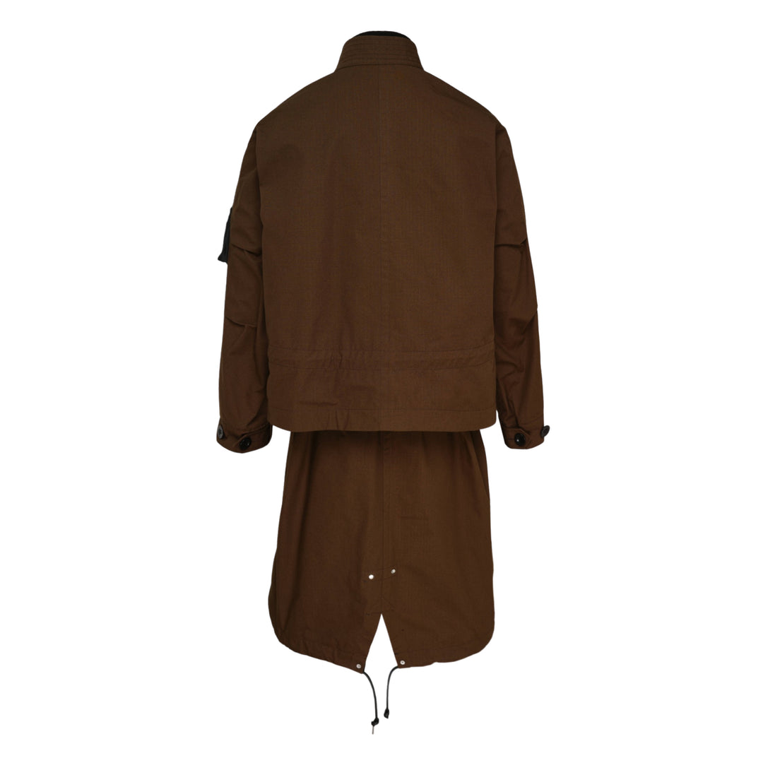 Nylon Twill Ripstop Coat