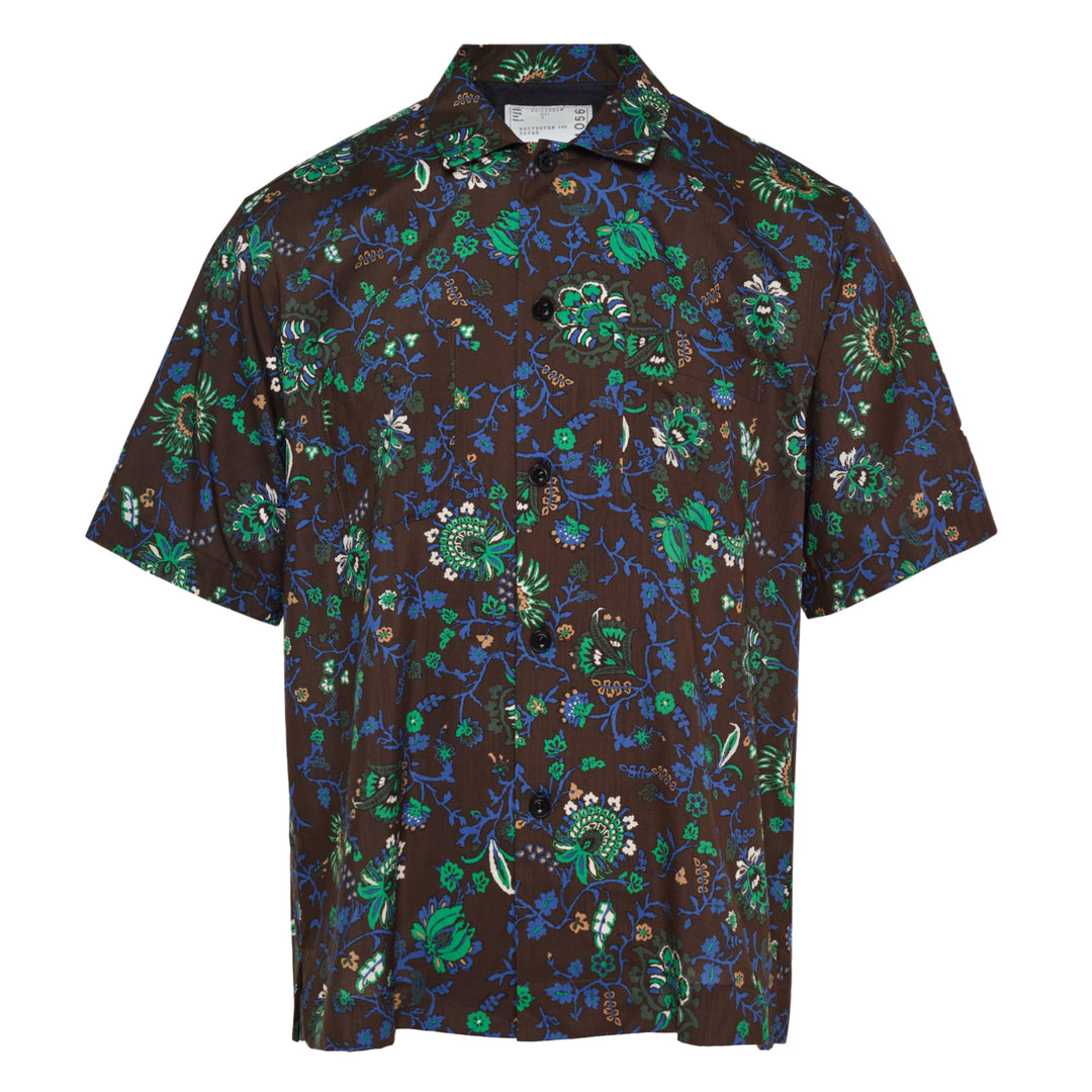 Floral Print Short Sleeve Shirt