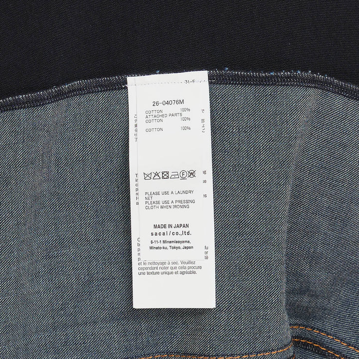 Denim x Cotton Jersey Tee