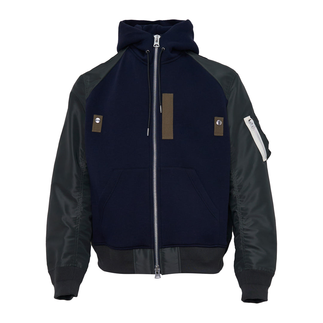 Sponge Sweat Bomber Hoodie