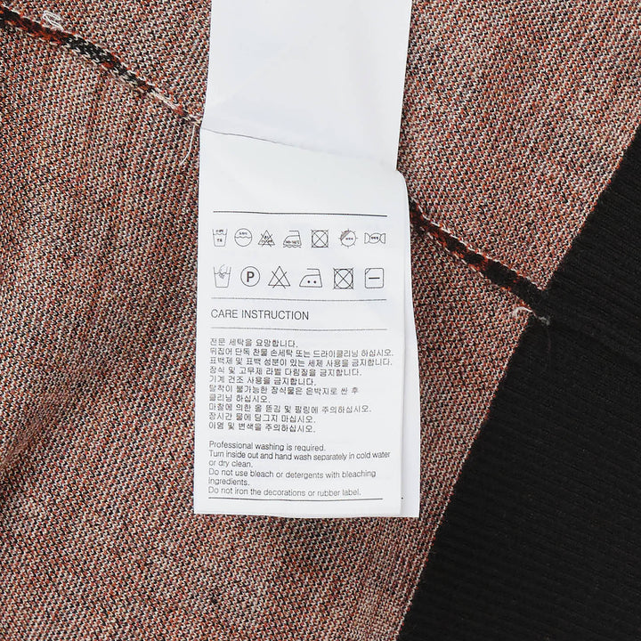 Plaid Knit Cardigan Jacket