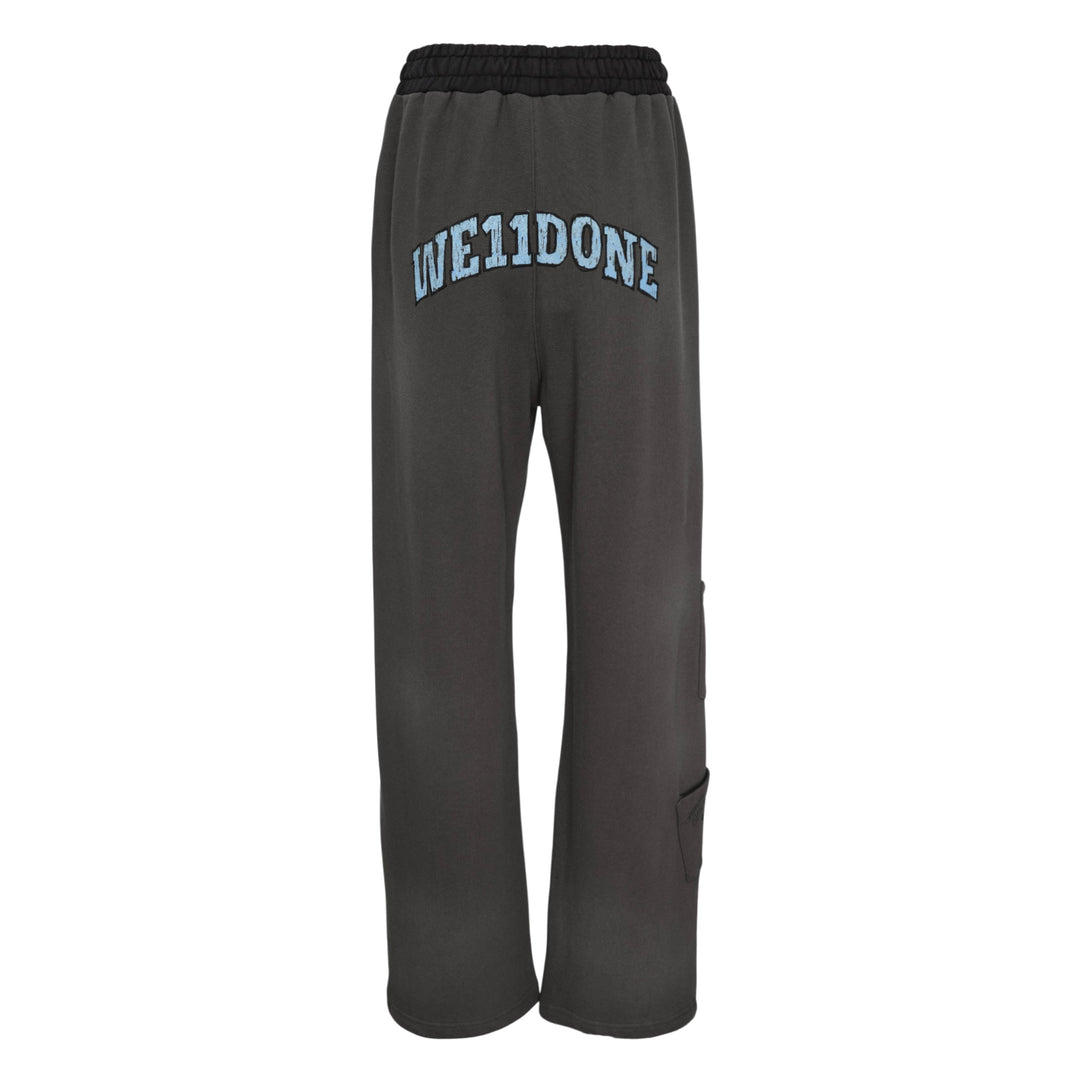 Charcoal Washed Doodle Teddy Sweatpants