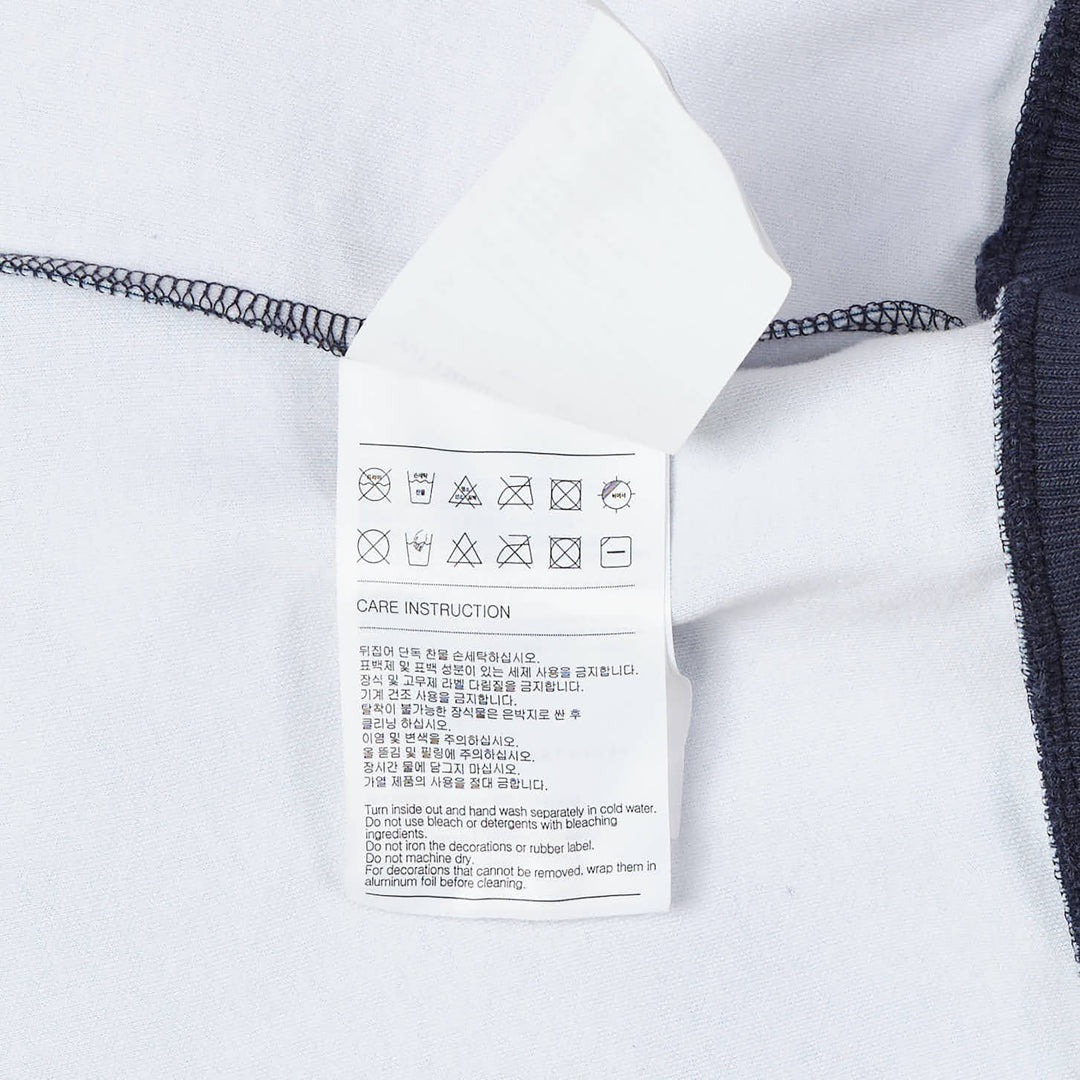 Trompe L'Oeil Denim Print Hoodie