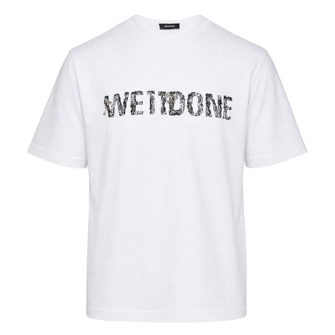 Lace Pattern Logo Tee