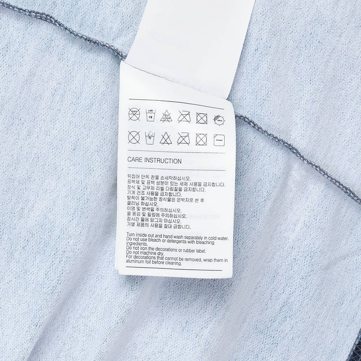 Trompe L'Oeil Denim Print Tee