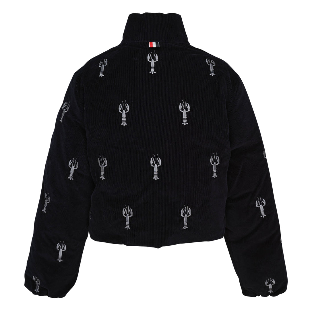 Lobster Reversible Cropped Puffer Jacket