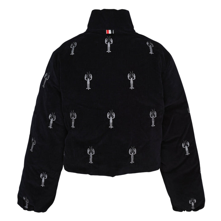 Lobster Reversible Cropped Puffer Jacket