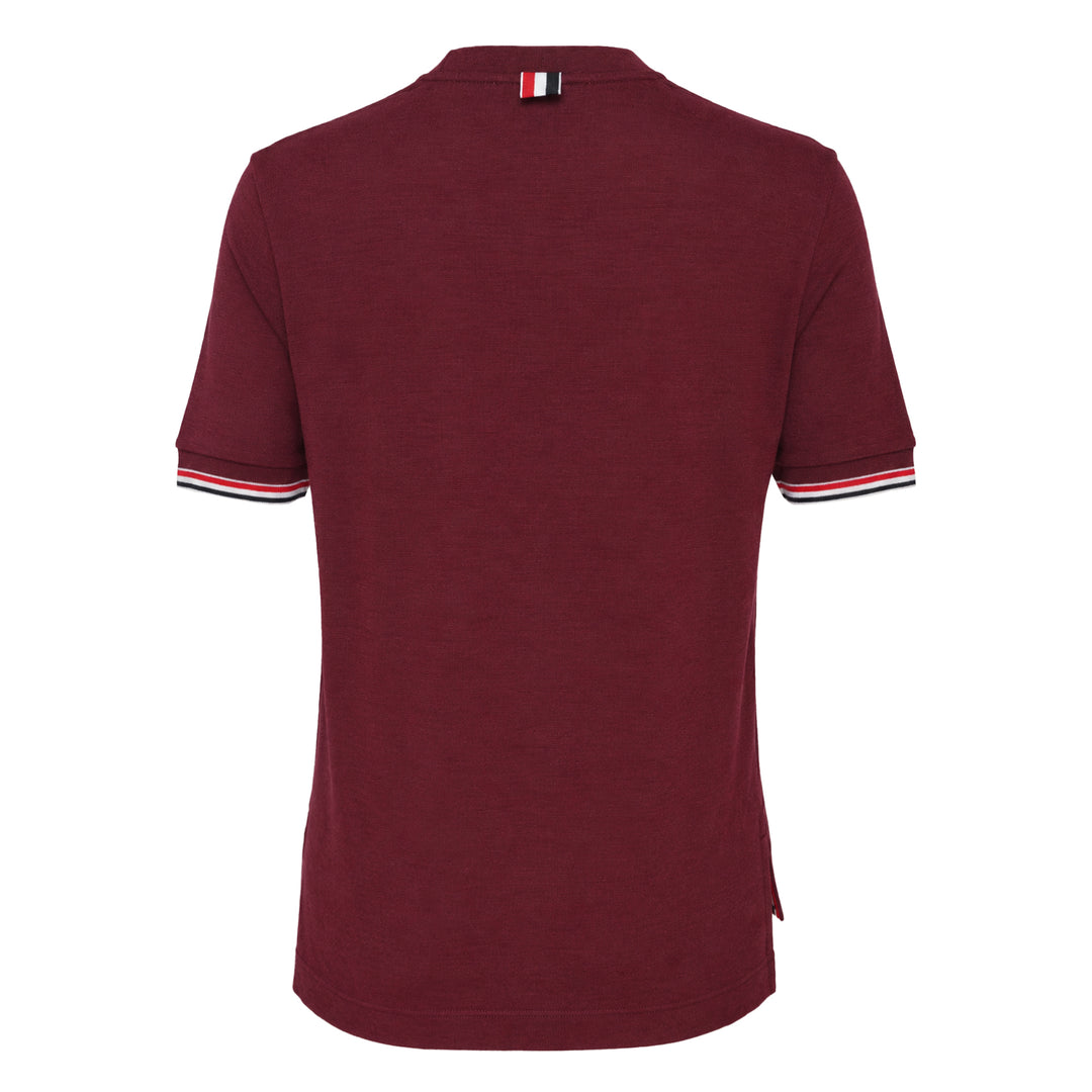 Rib Cuff Tipping Tee