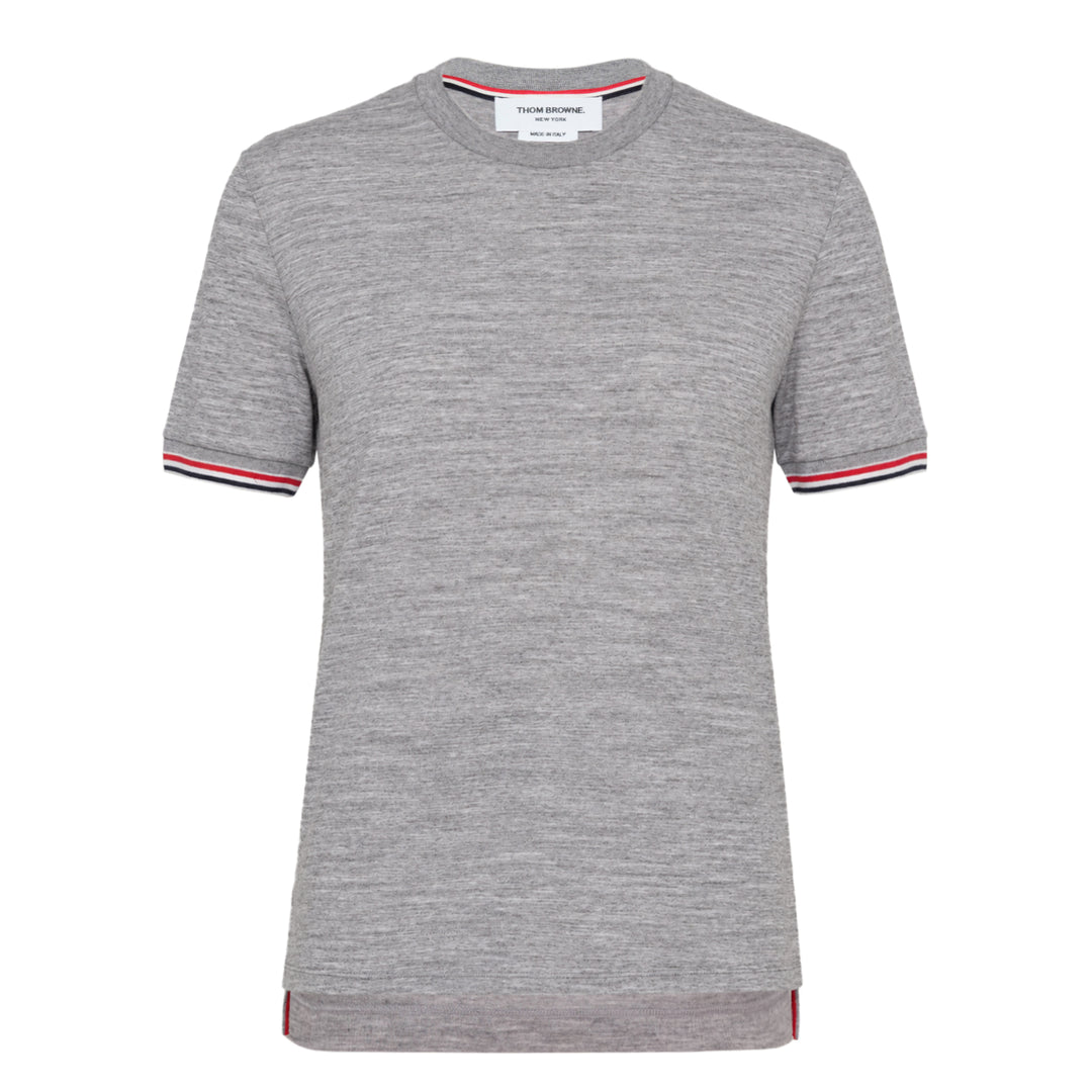 Rib Cuff Tipping Tee
