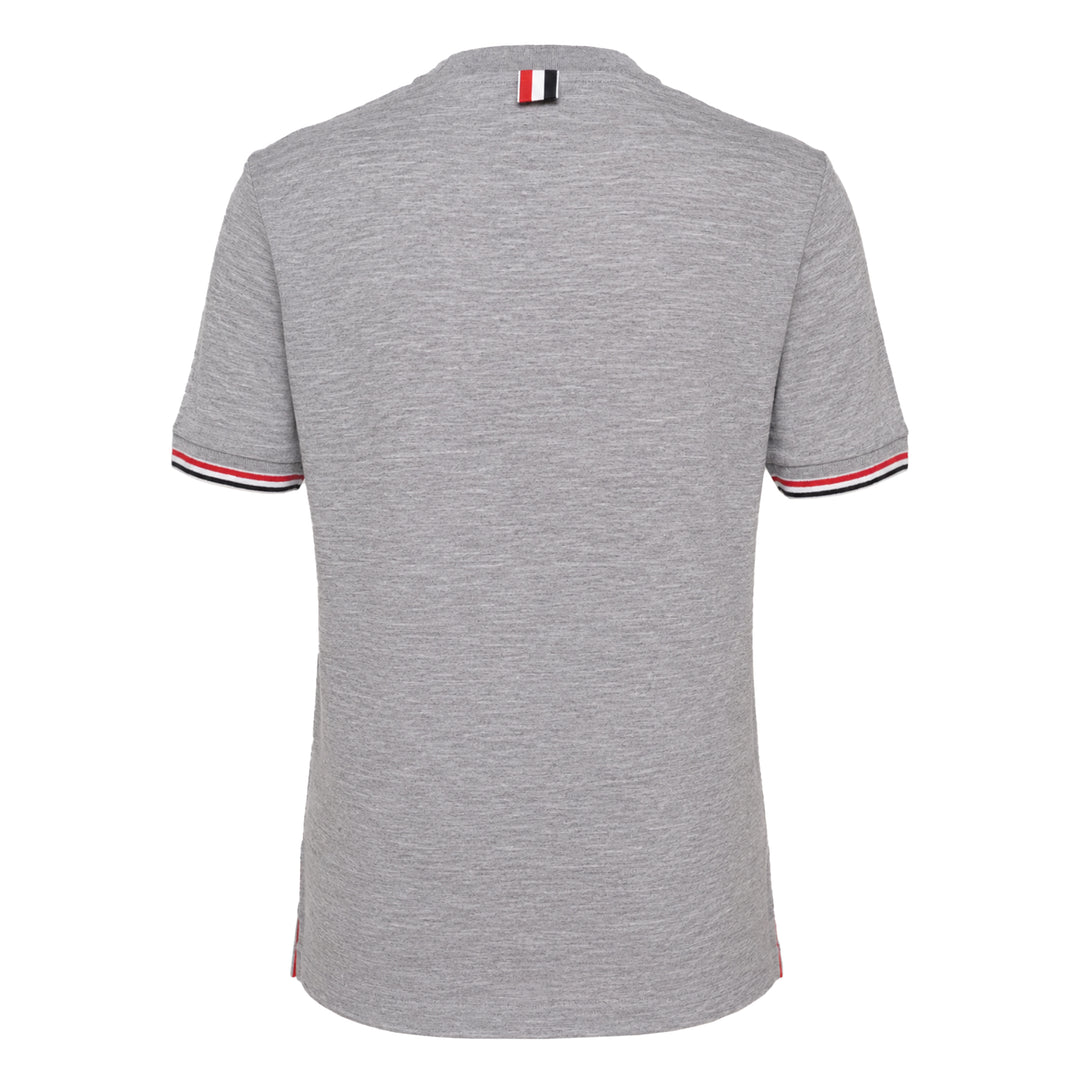 Rib Cuff Tipping Tee