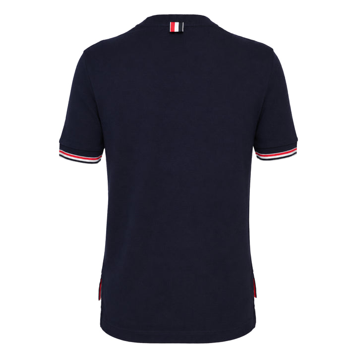 Rib Cuff Tipping Tee