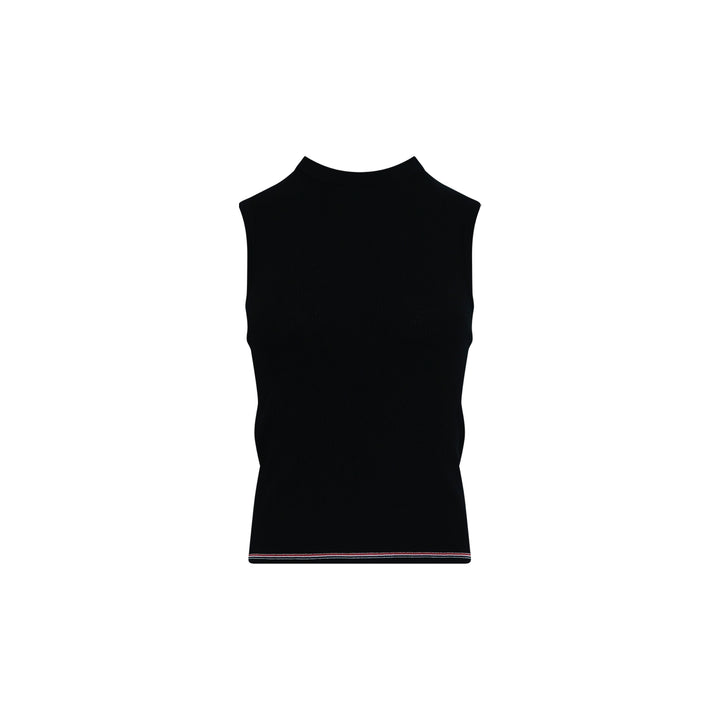 Rib Stitch Merino Shell Top