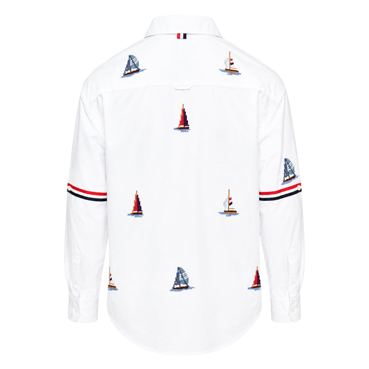 Supersized Point Collar Shirt