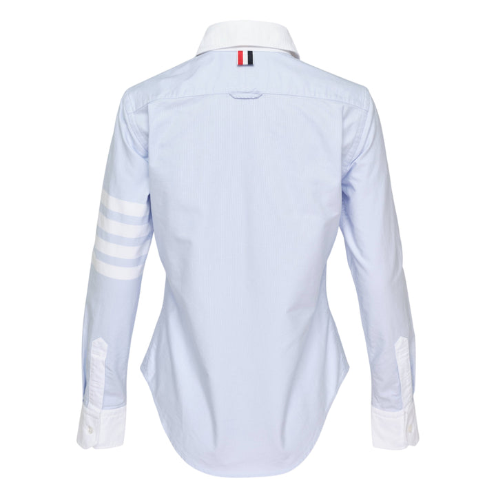 Classic Long Sleeve Round Collar Blouse