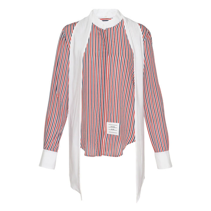 Long Sleeve Detachable Collar Blouse