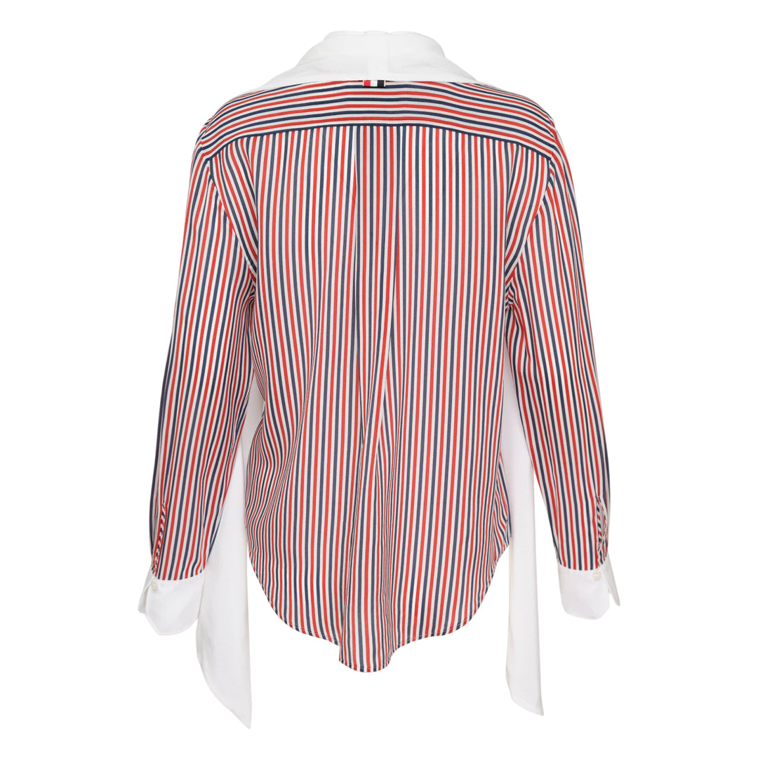Long Sleeve Detachable Collar Blouse