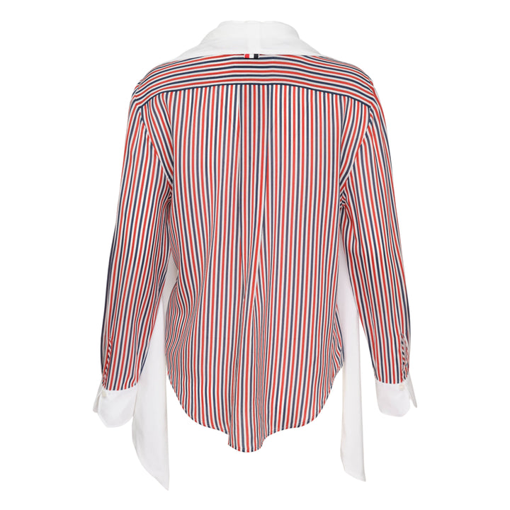 Long Sleeve Detachable Collar Blouse