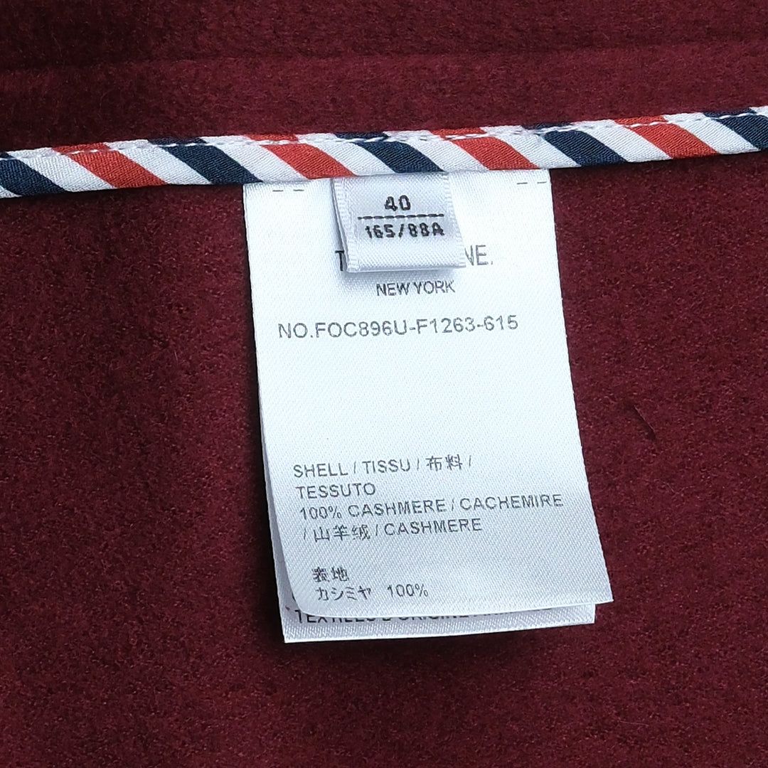 Low Break Patch Pocket Bell Sleeve Coat