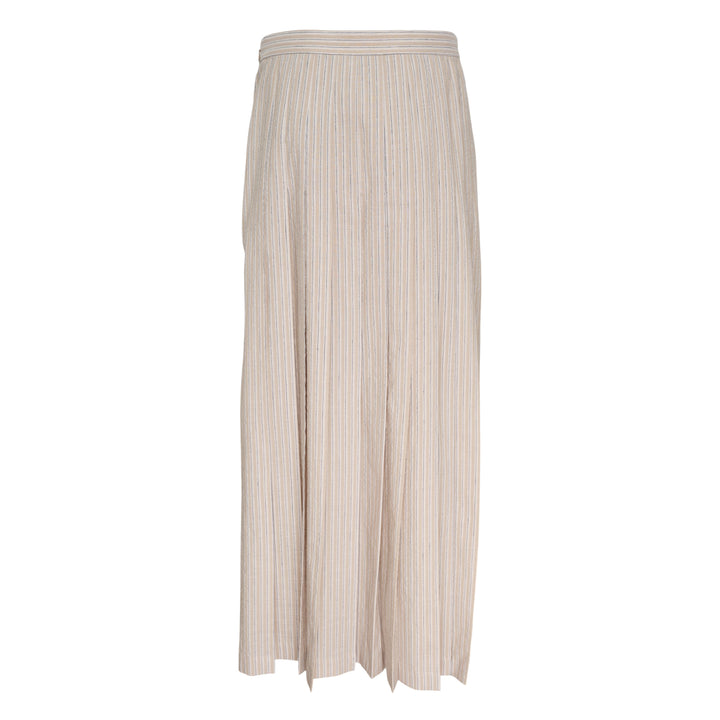 Striped Midi Skirt