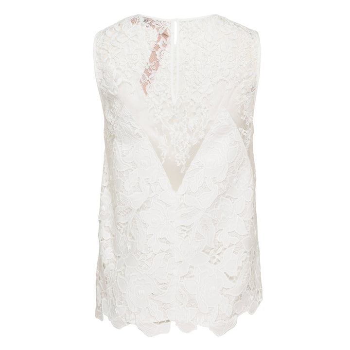 Floral Lace Sleeveless Top