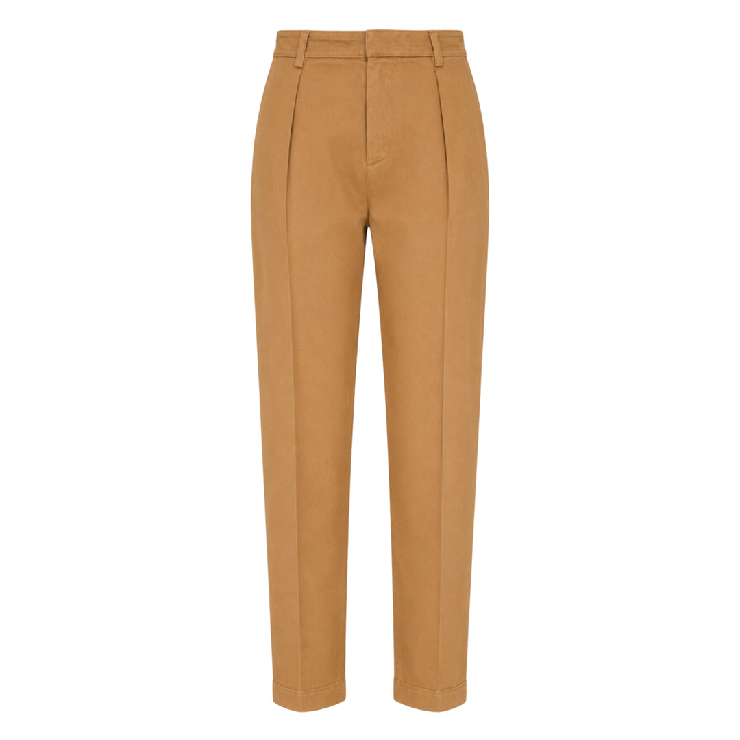 Pleated Tapered Pants