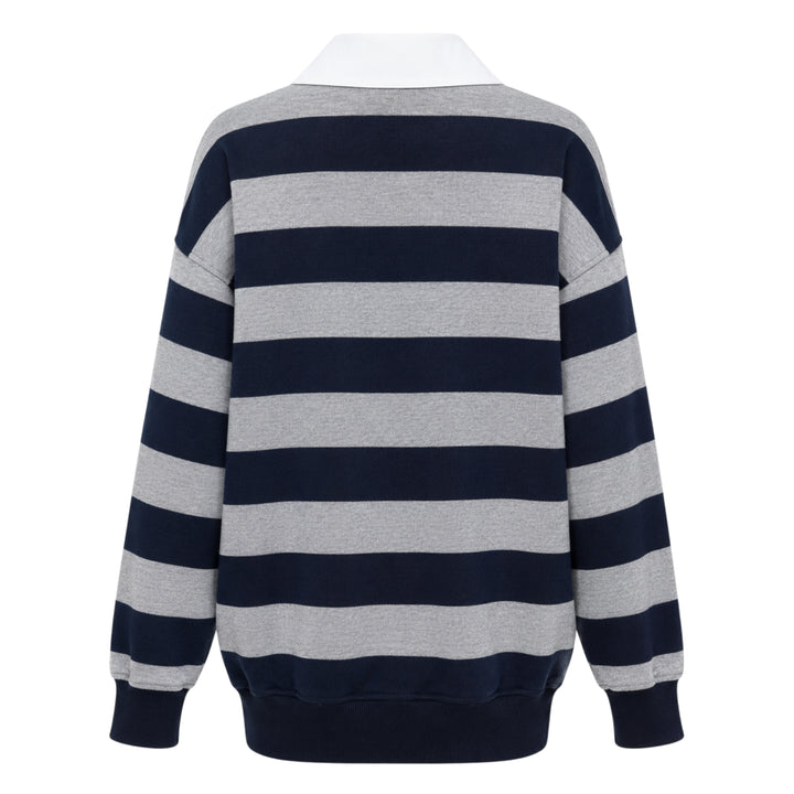 Striped Rugby Sweatshirt