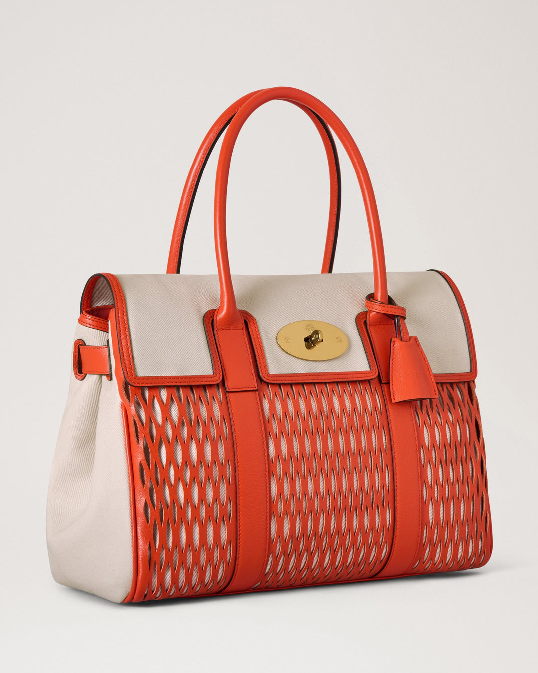 Bayswater Leather Canvas Cut-Out