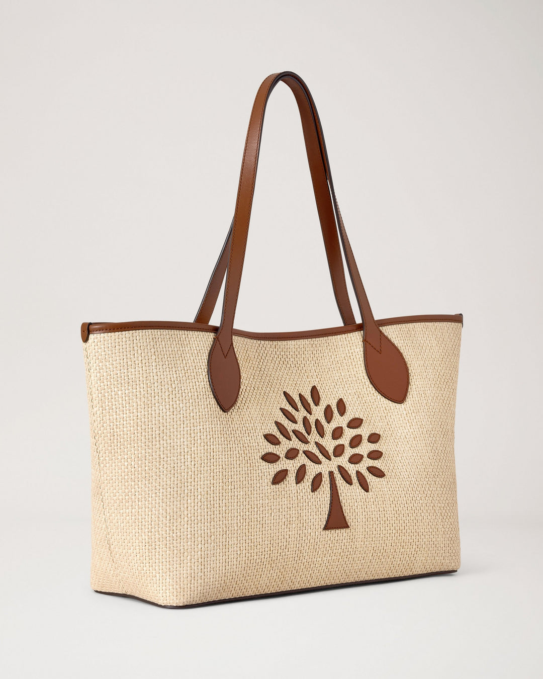 Small Tree Tote Raffia
