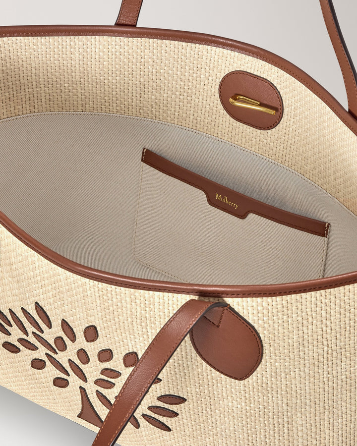 Small Tree Tote Raffia
