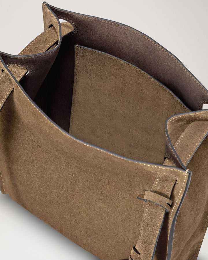 Mini Soft Suede Tote