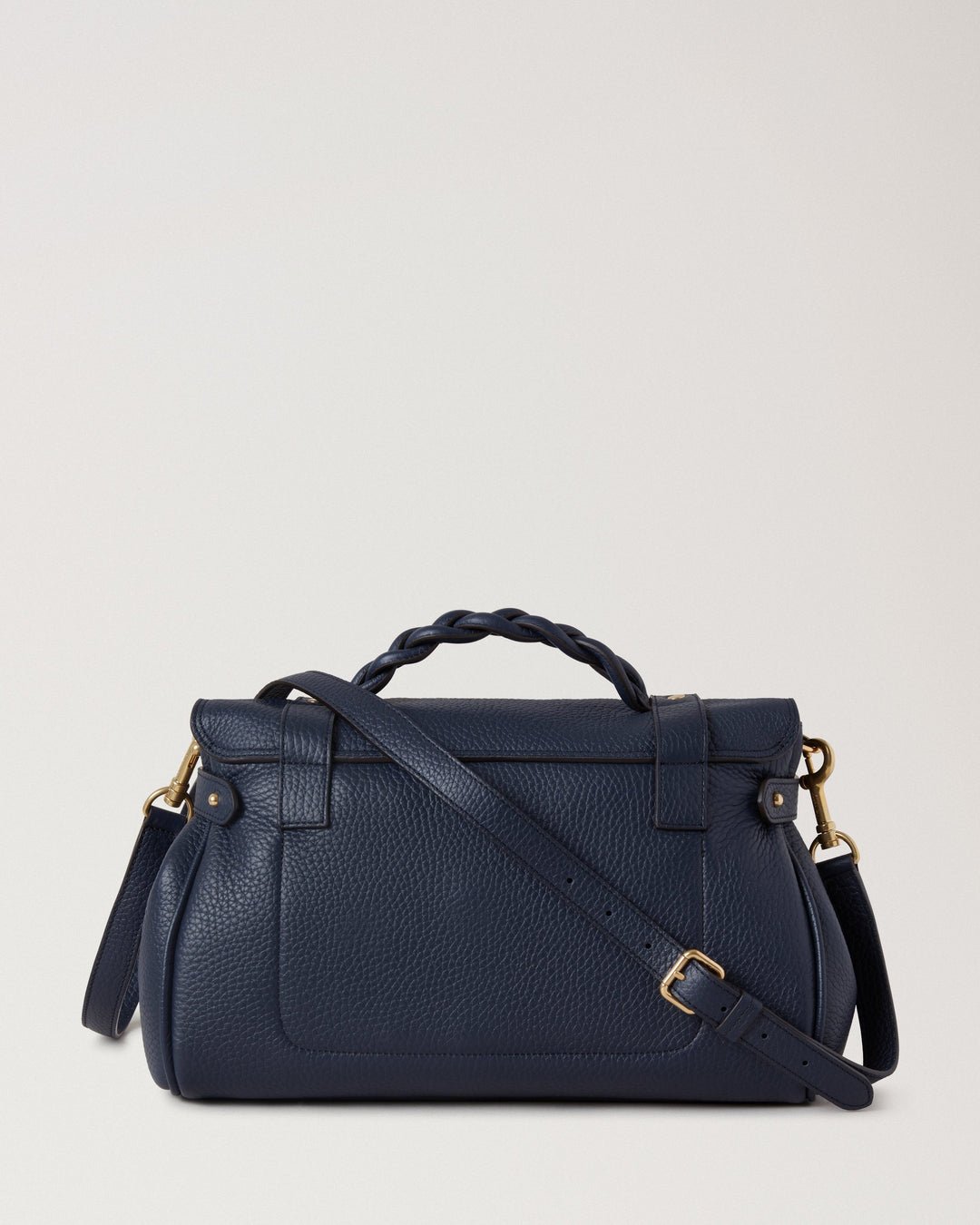 Alexa Heavy Grain Medium Satchel