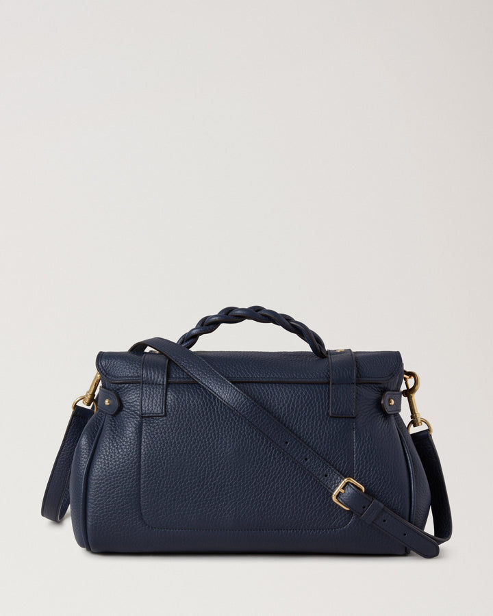 Alexa Heavy Grain Medium Satchel