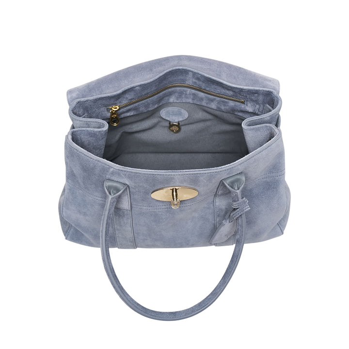Bayswater Suede Tote Bag